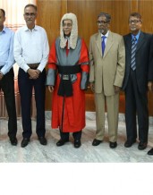 Some snapshots on the oath taking ceremony of Mr. Mohammad Muslim Chowdhury