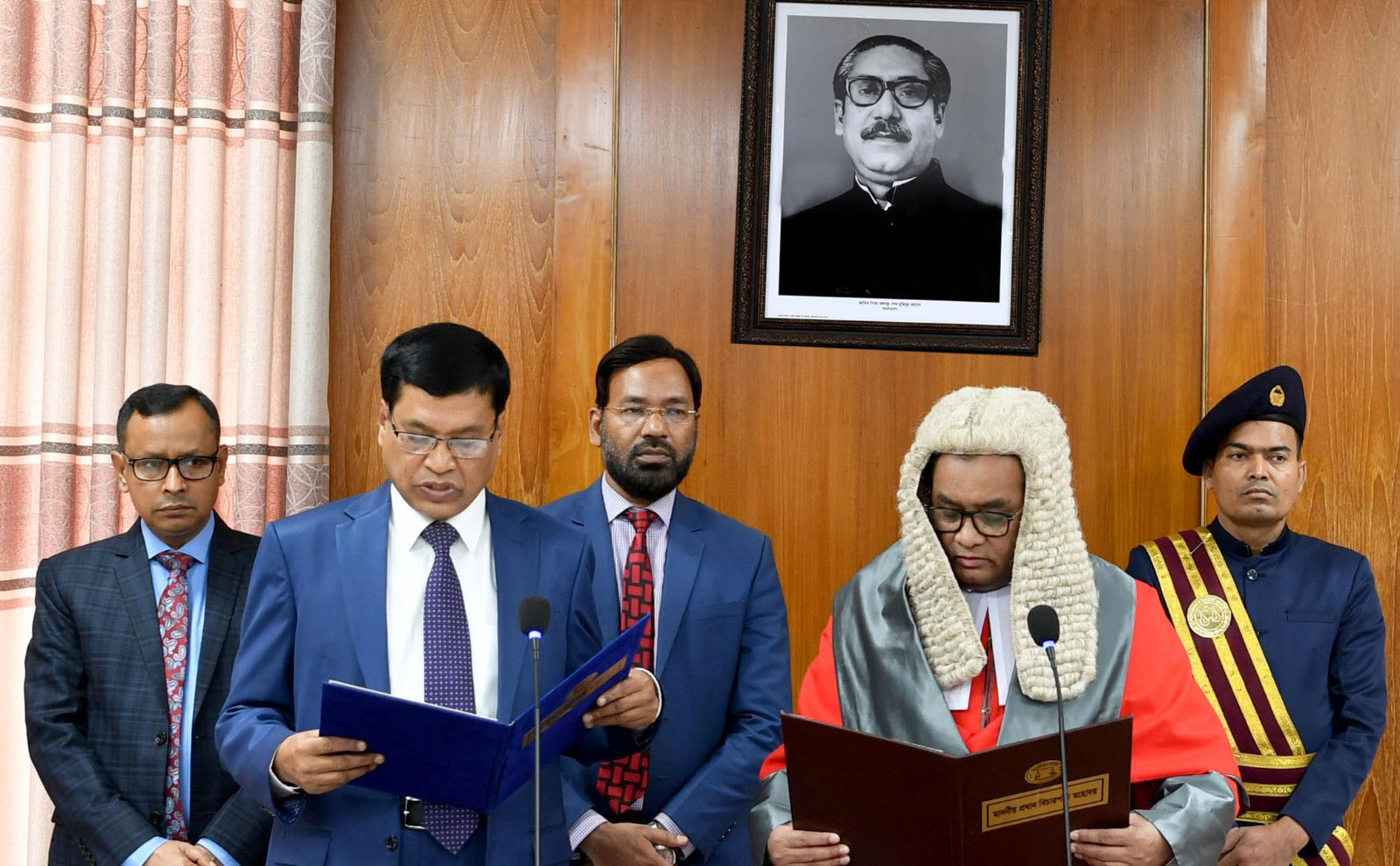 Mr. Md. Nurul Islam sworn in as the 13th Comptroller and Auditor General of Bangladesh